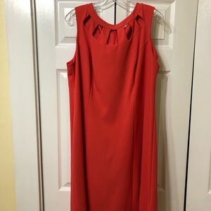 Roz&Ali - NWOT - NEVER WORN!! Coral Dress!